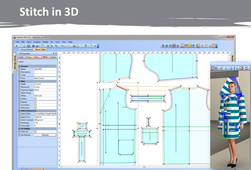 3D Technology for fashion sample development