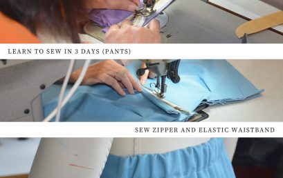 A Snapshot of Learn to sew in 3 days (Pants)
