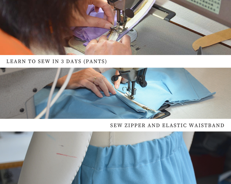 Learn to sew in 3 days (pants)